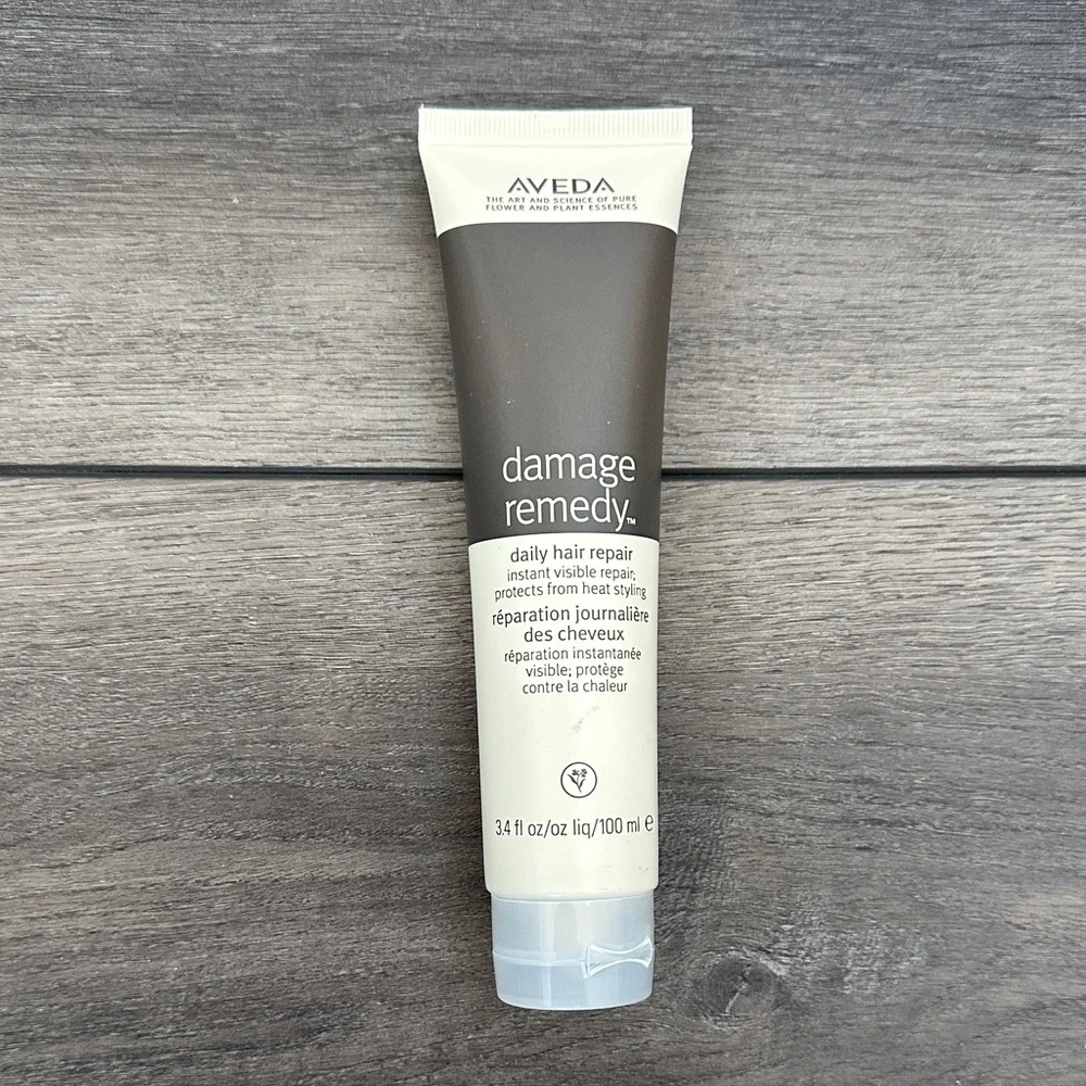 Aveda Damage Remedy Hair Repair Cream and Brown